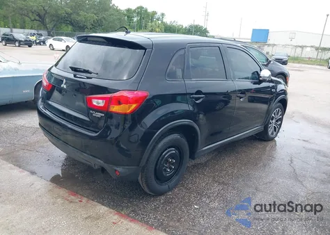 2016 Mitsubishi Outlander Sport 2.0 Es из США, поврежденный, VIN JA4AP3AU9GZ028530